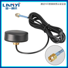 圆形WIFI 2.4g 5.8g 北斗 GPS室外机柜天线蓝牙蘑菇头防水智慧路