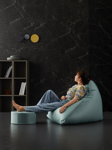 Lazy sofa tatami bedroom small cute girl bean bag balcony leather recliner single chair removable and washable sandbag