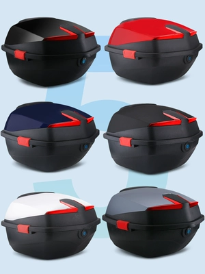 motorcycles, large capacity, Electric car tail box