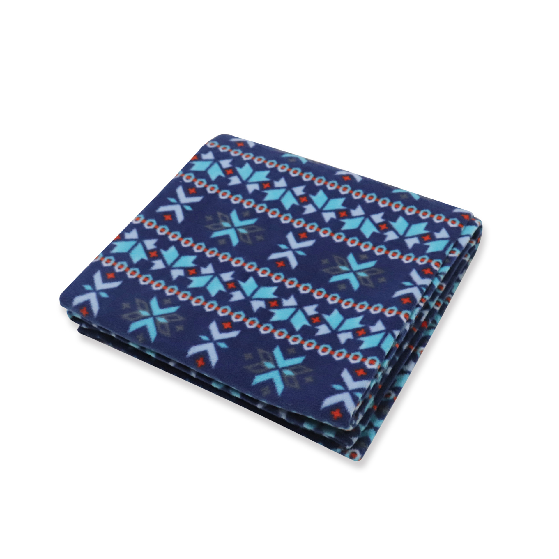 ins simple coral fleece office nap leisure knee blanket blanket travel blanket printing Amazon exclusive