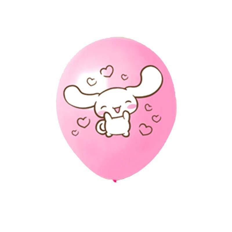 新しいシナモン犬をテーマにした誕生日パーティーの装飾アレンジメントフラグバルーンケーキインサート用品セットソース工場|undefined