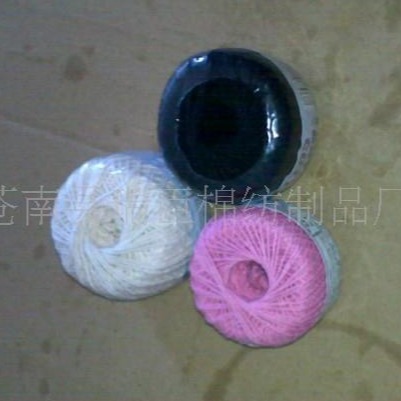 厂家供应棉绳 棉线 粽子线 猪蹄捆扎线 花式彩色棉线绳