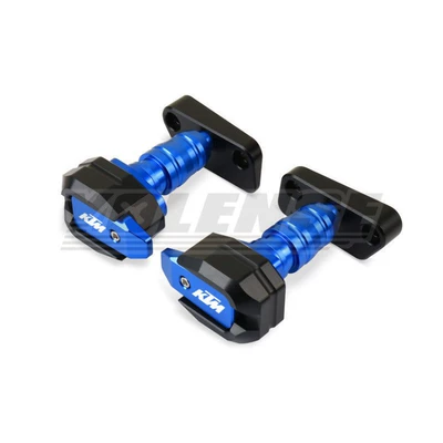 years, modified anti-fall ball, Motorcycle bumper - blue-ktm