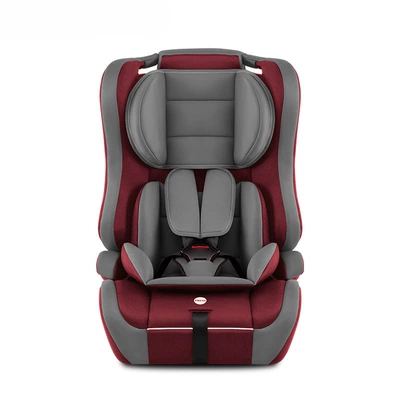 Car child safety seat simple portable seat for 9 - atmospheric-and-generous-grey-red