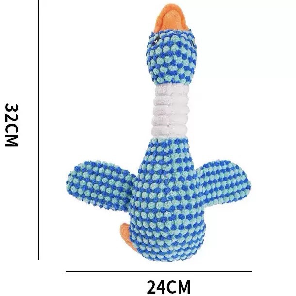 Plush vocalizing wild goose