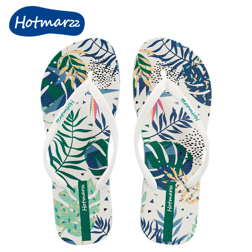 Hotmarzz new women's slippers anti-slip flip-flops outer slippers summer home flip-flops slippers