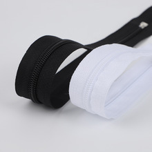 现货3号5号尼龙拉链 服装被套辅料玩偶彩色拉链 箱包塑料拉链批发