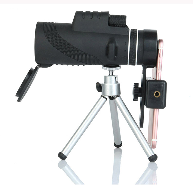 望远镜工厂12X50/40x60高倍清微光夜视手机户外望眼镜亚马逊热卖