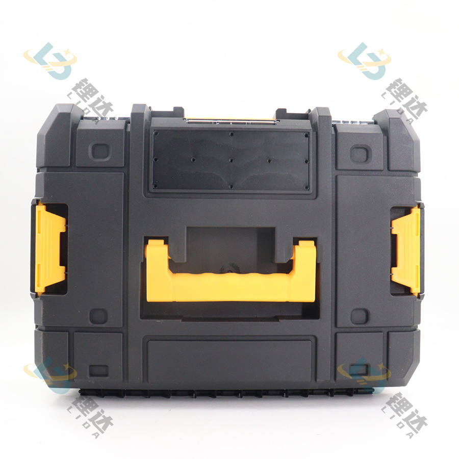 Caja de herramientas de hardware transfronteriza Juego de herramientas para el hogar Juego de ventas directas de fábrica Caja de plástico a juego de colores Maleta Dewei