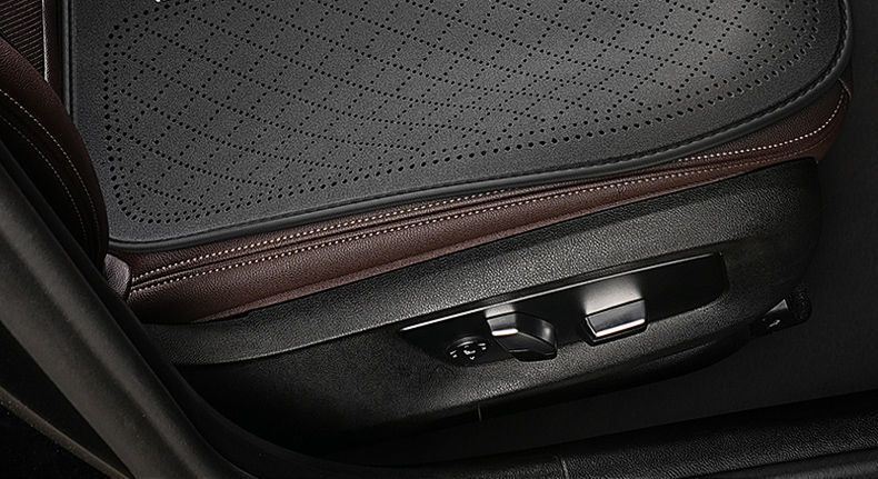 Audi Special A6L Seat Cushion A3 A4L A7L Q3 Q5L Q7 Four-Season Universal Three-Piece Anti-Slip Breathable Cushion