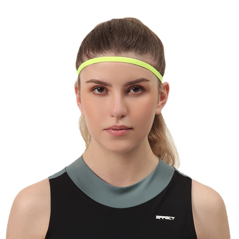 Nueva banda de pelo deportivo sudor-absorbente correr fitness banda de pelo yoga fútbol casual simple diadema tocado transfronterizo