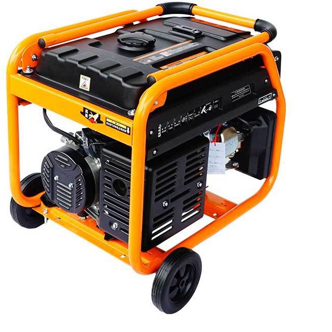 汽油发电机配套切割机 汽油发电机灯泡发电机 刀款发电机5.5千瓦