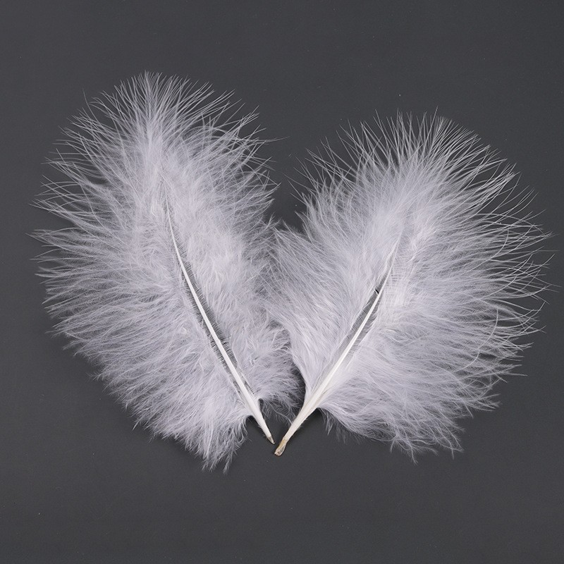 Manufacturer's spot wholesale turkey feather velvet tip tail velvet…