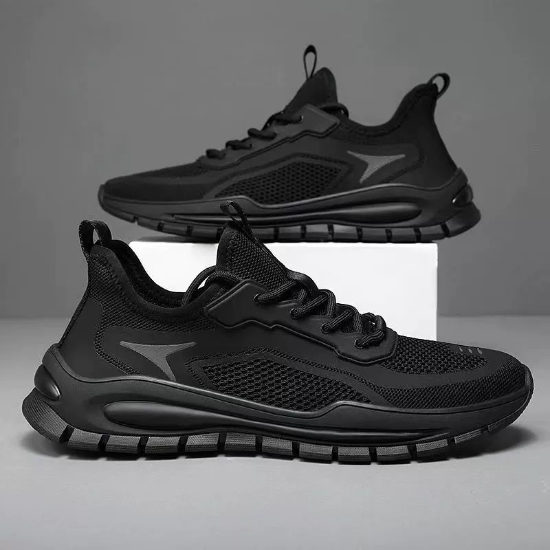 Мужские кроссовки весенне-летние тонкие амортизирующие легкие кроссовки с мягкой подошвой и сеткой, дышащая спортивная обувь, сетчатая обувь, распродажа