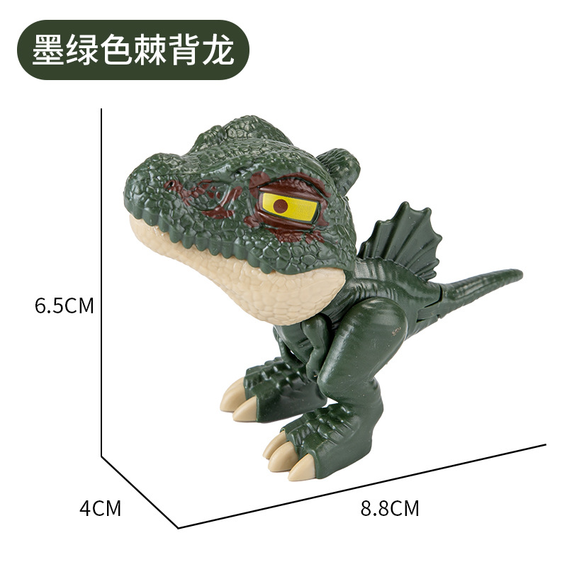 墨绿色棘背龙