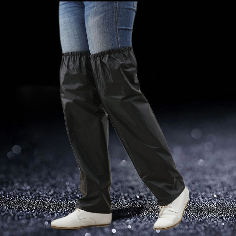 Rain-proof Pants Cover Single Men's and Women's Waterproof Leg Cover Foot Cover Pants Anti-dirty Apron Primary School Children's Rain Pants with Rain Rain-proof Pants Cover Single Men's and Women's Waterproof Leg Cover Foot Cover Pants Anti-dirty Apron Primary School Children's Rain Pants with Rain