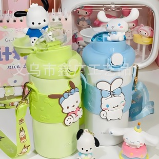 Factory Direct Sales Sanrio Cup Sleeves, Customizable According to Drawings, Pvc Soft Rubber Cup Sleeves, Non-Slip, Heat-Insulating Cup Sleeves, Epoxy Cup Sleeves