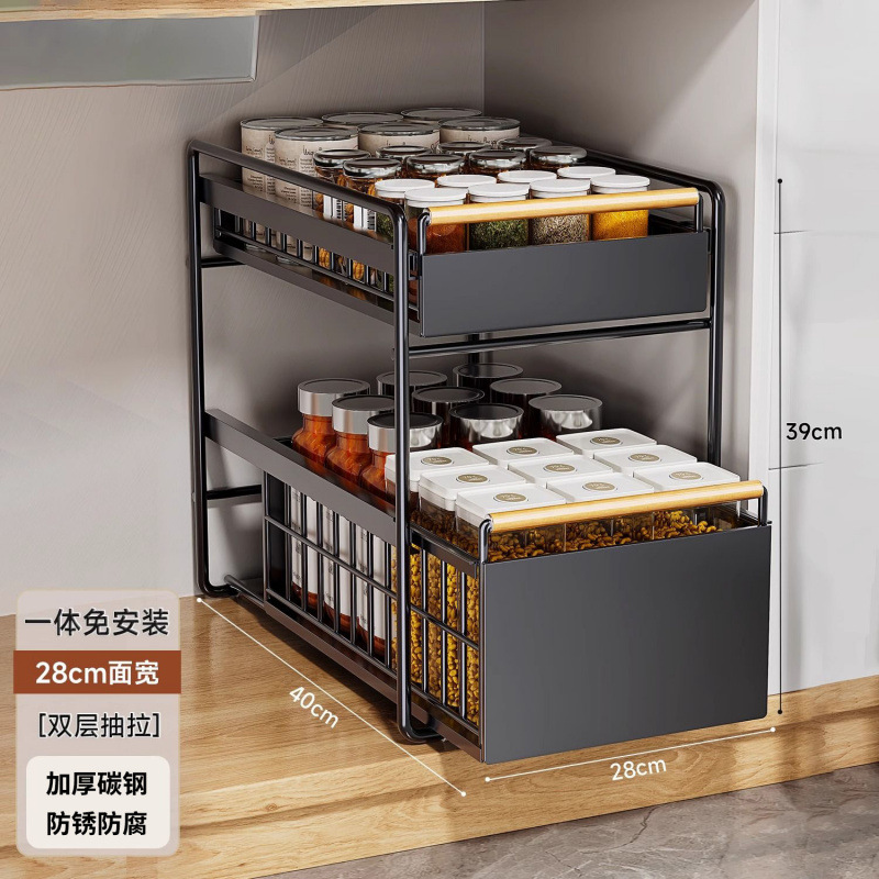 gabinete de cocina estante de estante