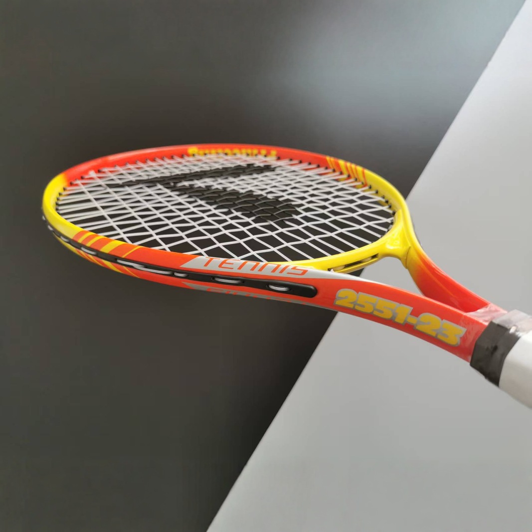 豪华网球拍训练器全铝合金进阶单人拍小学生网拍单人回弹