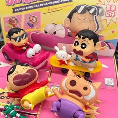52TOYSクレヨンしんちゃんダイナミック超活力シリーズ正版ブラインドボックス潮游び手作り人形プレゼント