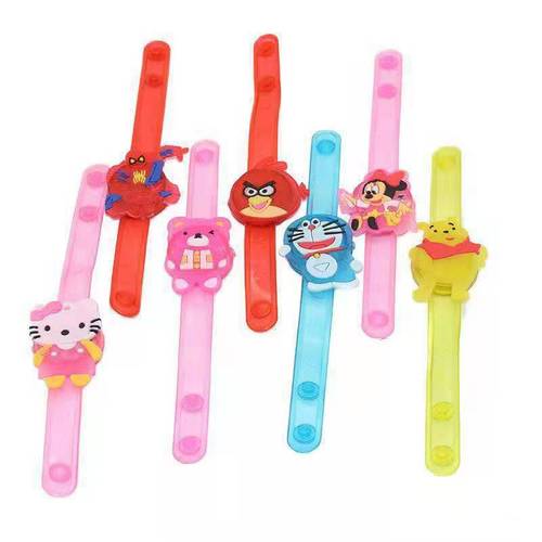 Luminous bracelet cartoon creative watch children's luminous watch mixed color street stall outdoor night hot selling toys