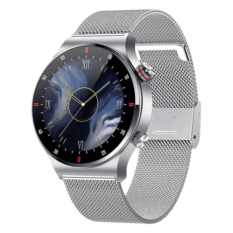 Умные часы для мужчин и женщин, многофункциональный спортивный браслет для измерения артериального давления и частоты сердечных сокращений, модель с поддержкой Bluetooth-звонков.