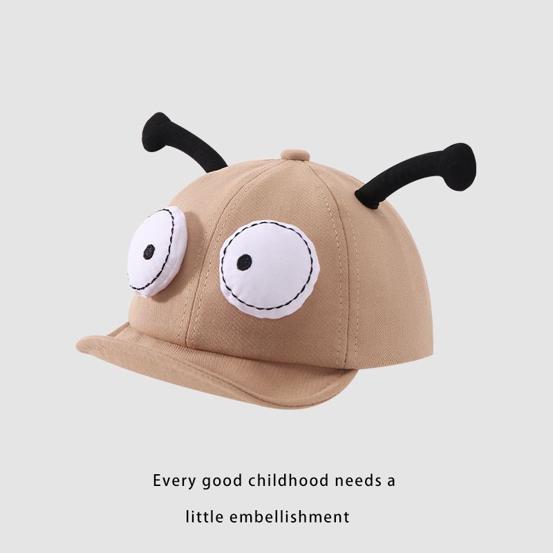 Sombreros para bebés primavera y otoño lindos bebés extraños tentáculos sombreros de béisbol sombreros de sol para niños y niñas sombreros de lengua de goma suave