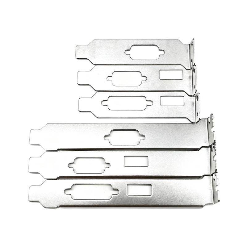 迷你2U电脑机箱VGA/COM串口DVI+HDMI/DP半高全高挡板显卡PCI挡片