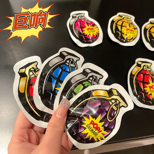 Simulation grenade can explode children's toy self-explosion real model explosion package trick prank decompression New Year's cracker