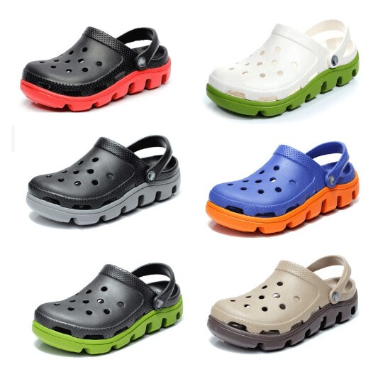 New Model Power-Dyed Thick-Soled Outdoor Clogs with Closed-Toe Design, Beach Shoes, Couple Shoes, Sandals, Men's Trendy Shoes, Women's Shoes New Model Power-Dyed Thick-Soled Outdoor Clogs with Closed-Toe Design, Beach Shoes, Couple Shoes, Sandals, Men's Trendy Shoes, Women's Shoes