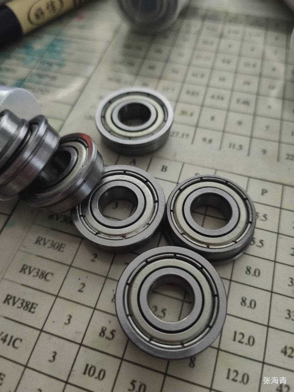 法兰轴承F6001ZZ 12*28*8 深沟球轴承