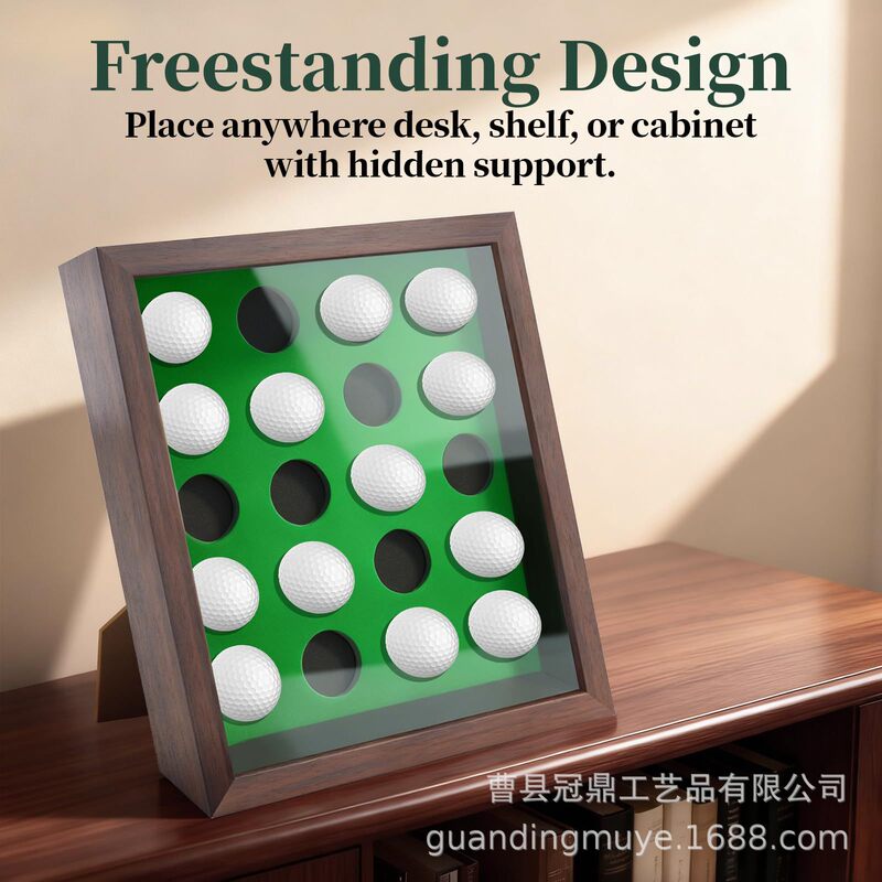 Wooden Golf Ball Display Frame Tabletop Golf Ball Compartment Box Wall-Mounted Golf Ball and Ping Pong Ball Box Wooden Golf Ball Display Frame Tabletop Golf Ball Compartment Box Wall-Mounted Golf Ball and Ping Pong Ball Box