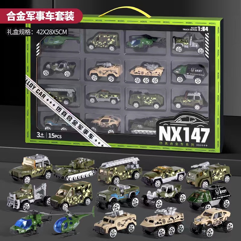 Coche de ingeniería de aleación para niños, simulador de excavadora, coche de juguete deslizante, niño, excavadora, mezcladora, juego de camión de bomberos