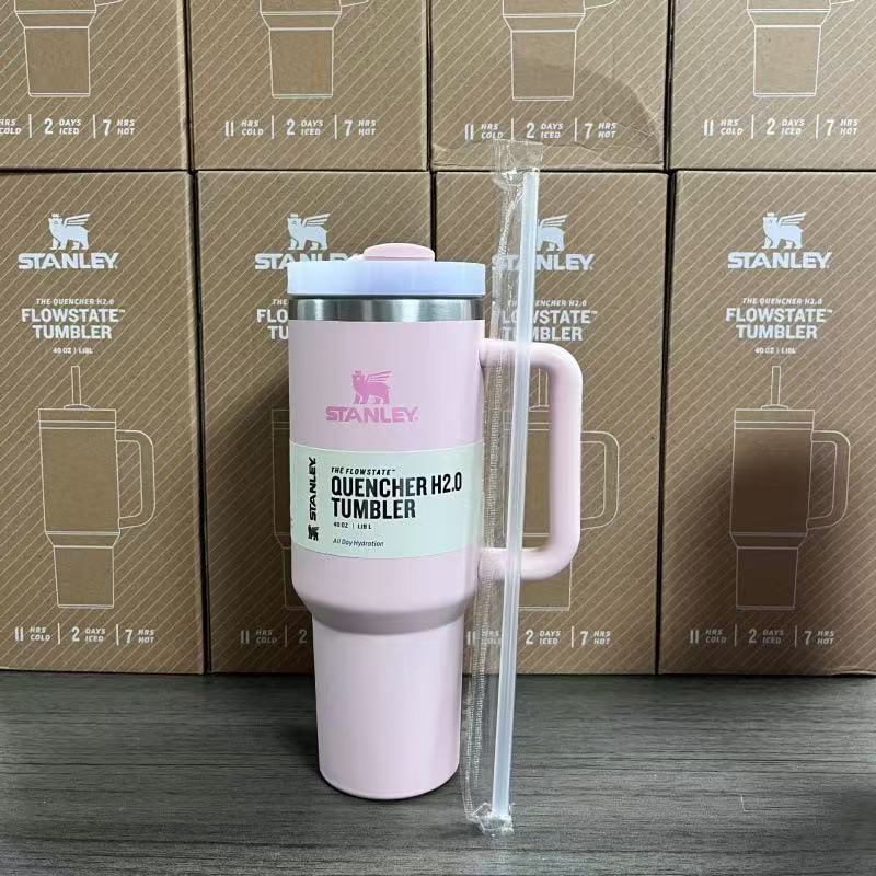 跨境外贸STANLEY史丹利保温杯304不锈钢吸管杯便携户外车载运动杯|undefined