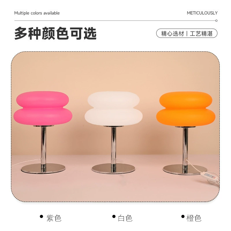 Scandinavian modern creative table lamp for bed, nail decoration, night light