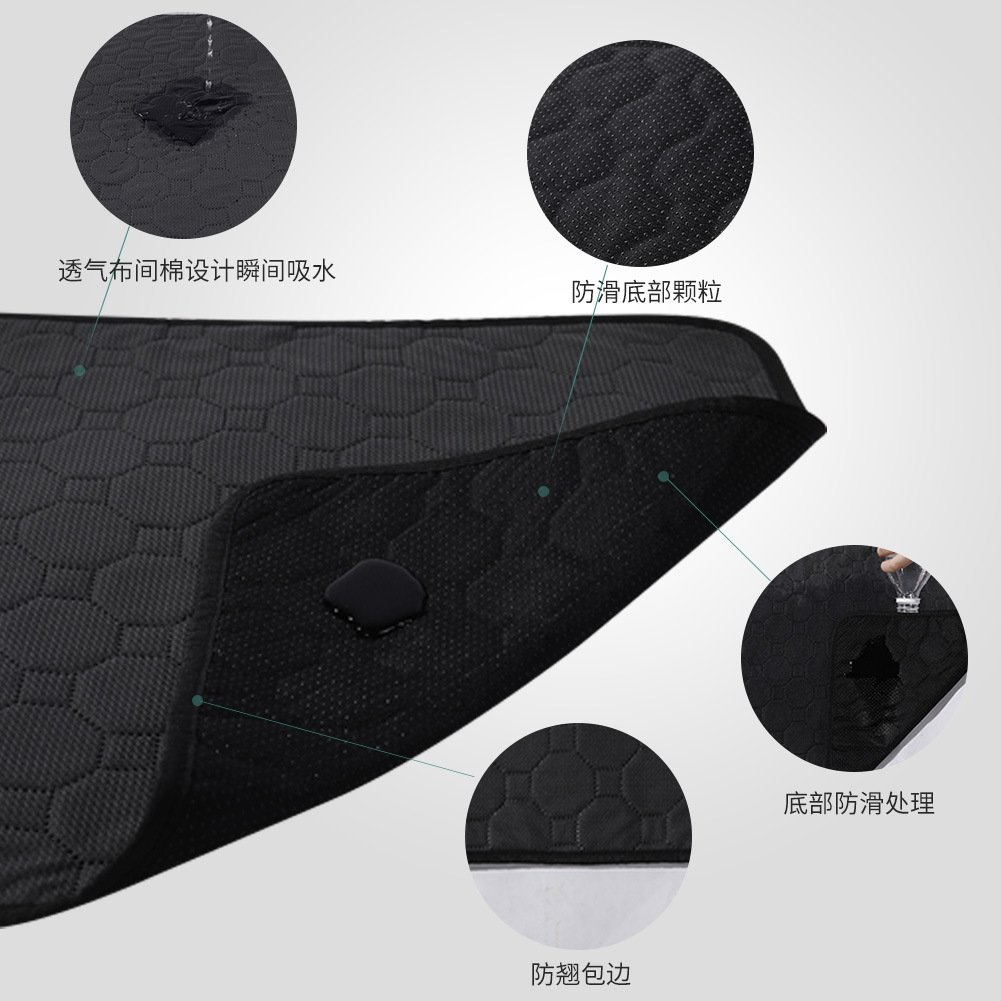 Almohadilla de entrenamiento para mascotas transfronteriza almohadilla lavable para mascotas almohadilla de pañales absorbente de entrenamiento para perros reutilizable lavable