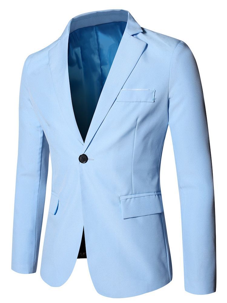 Chaqueta de traje pequeño de tamaño europeo transfronterizo para hombre chaqueta de Traje individual de juventud guapo traje de boda vestido de moda