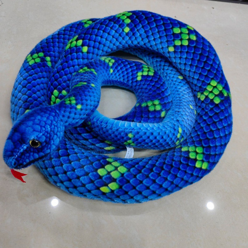 Peluche de Serpiente de Simulación de Peluche Suave para Juguetes y Bromas