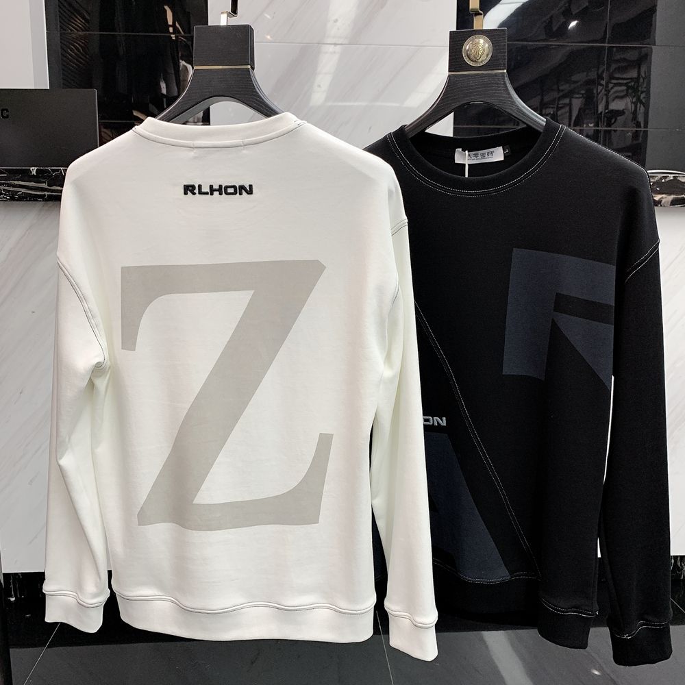 boy Thin/Fleece Slim Fit Spring Autumn Winter Crew Neck Sweatshirt Pullover Base Shirt Men's Youth T-Shirt Long Sleeve Top_voghion.com