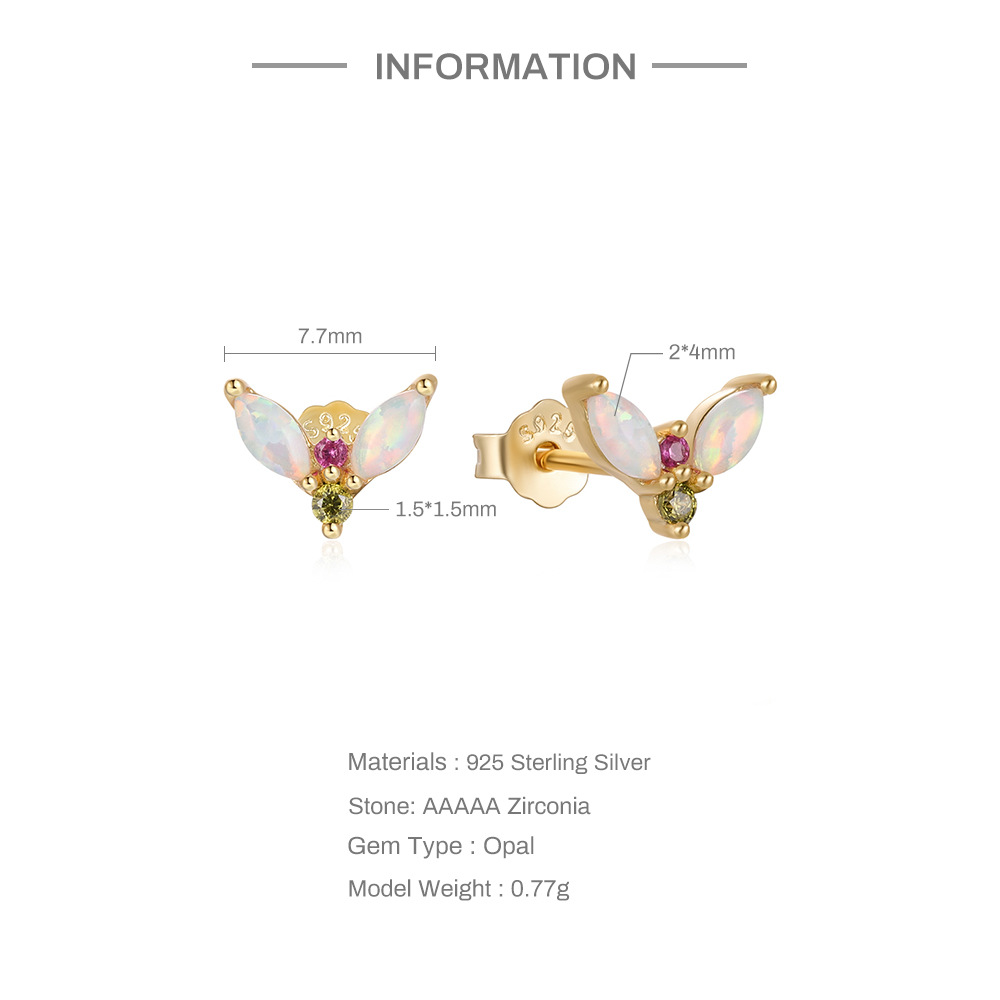 2g Weight Ear Studs Classification 1 Pair Quantity Daily Occasion 925 Sterling Silver Material Geometric Pattern Women's Gender Plating Design Simple Style Style 1 Pair 925 Sterling Silver Geometric Ear Studs 1