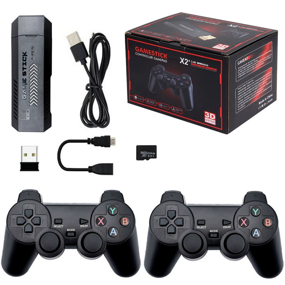 Внешнеторговый X2 PLUS игровая консоль HD беспроводная GD10 телевизионная игровая консоль ретро PS1 гейм-стик 3D производитель