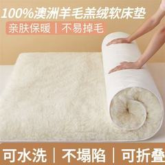 加厚软床垫澳洲羊羔绒垫子冬季家用保暖垫被褥子床垫单人宿舍铺底