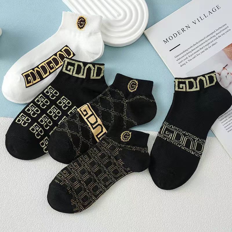 Calcetines bajos para hombre – Antideslizantes y absorbentes – Estilo tablero de ajedrez