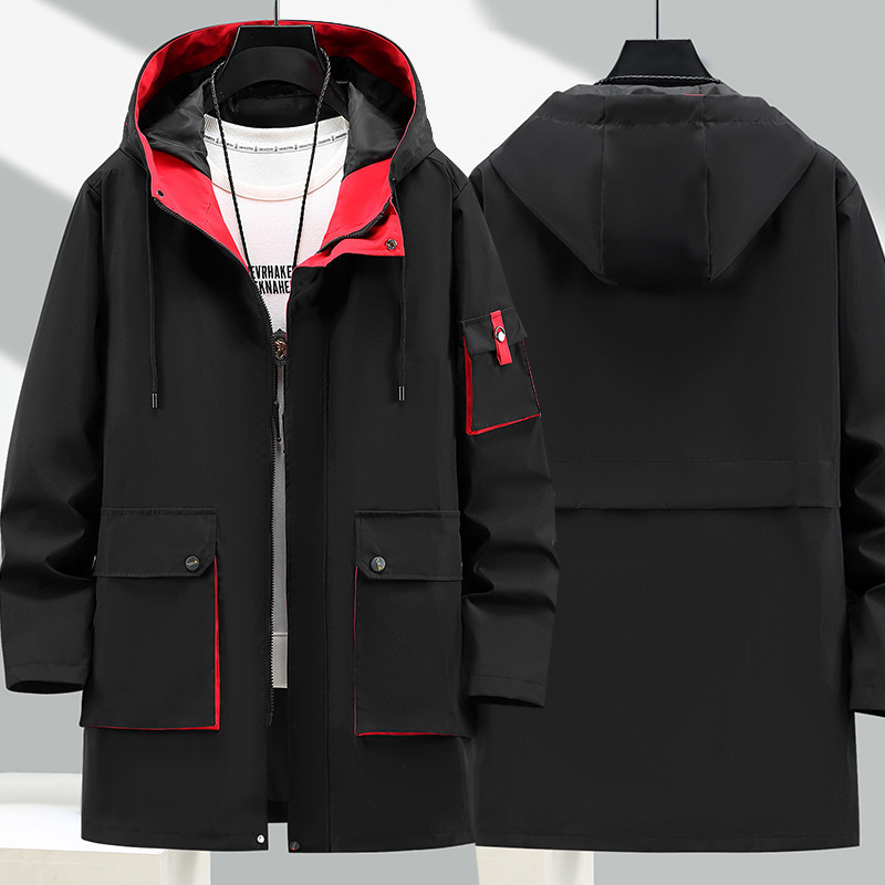 H8058 워크웨어 윈드브레이커 블랙