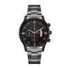 Men's watch, calendar, steel belt, metal quartz swiss watch, factory direct supply, wholesale