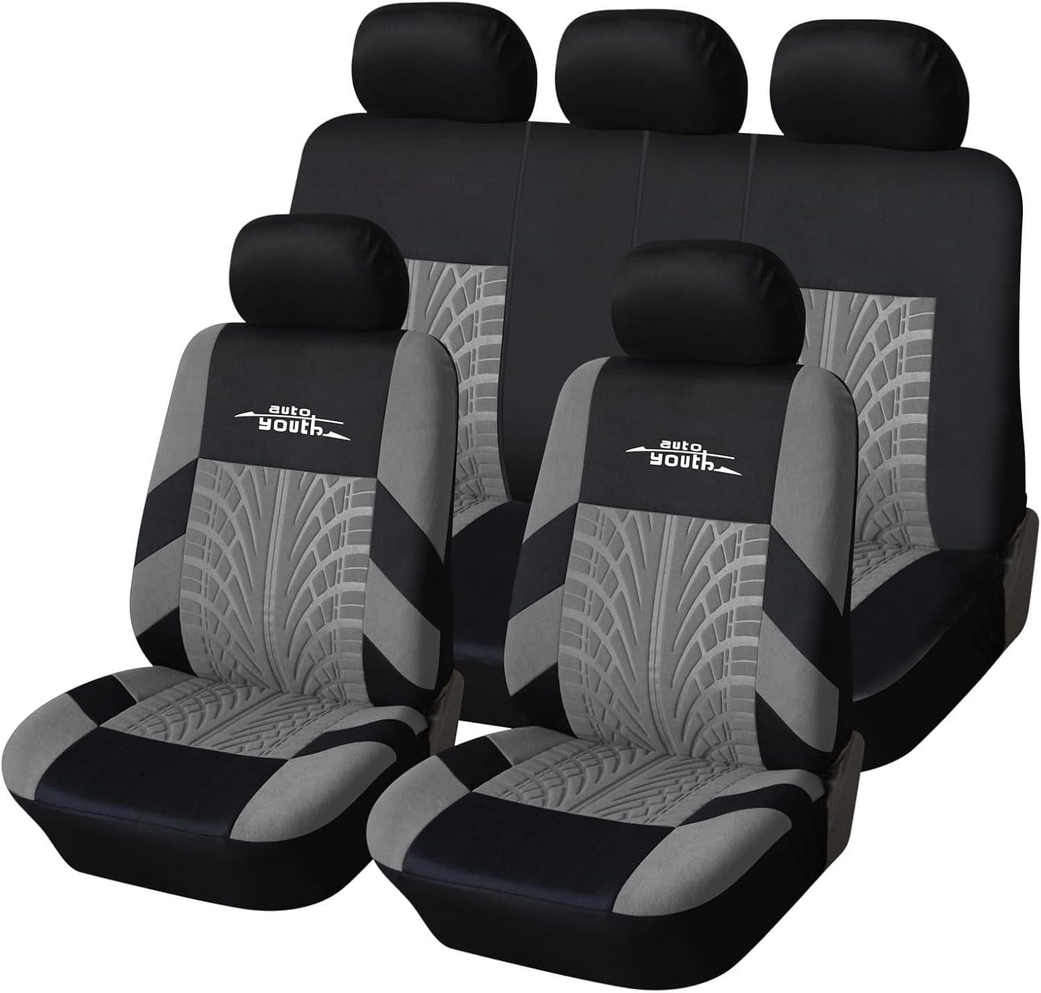Cross-Border Hot-Selling 3D Letter Universal Car Seat Cover Cushion for Amazon, Temu, Mercado, Europe and America