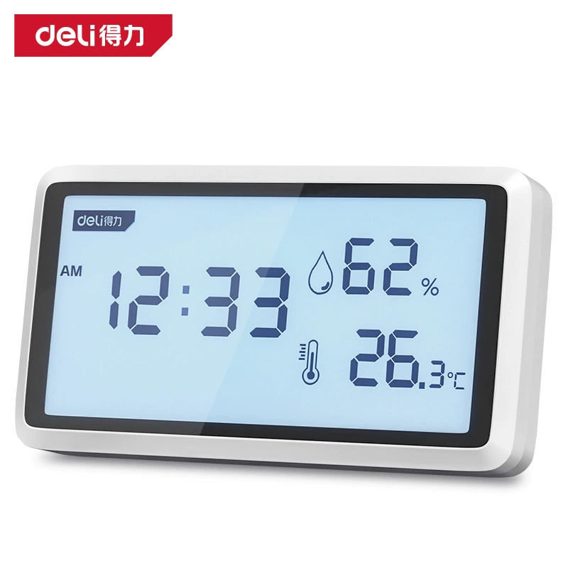 Удачный инструмент DL336001/2/3 цифровой подсветки термометр-гигрометр для домашнего использования высокоточные электронные часы-будильник