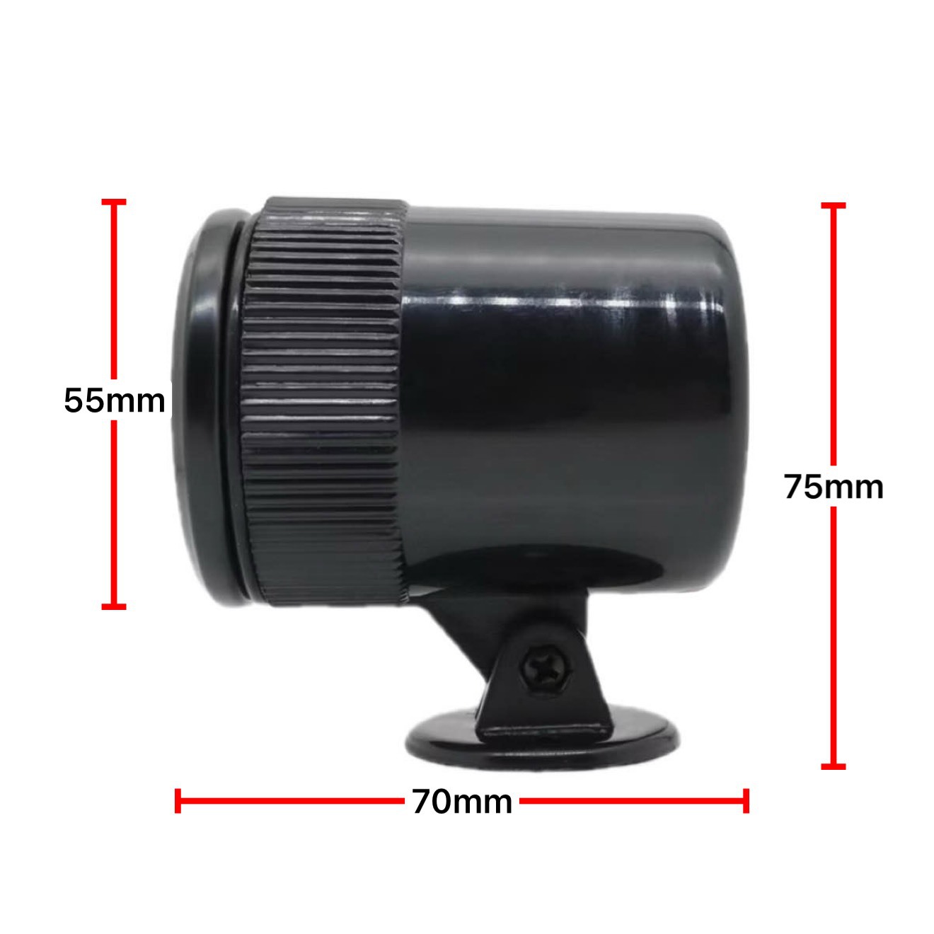 Cross-Border Hot-Selling 2-Inch 52mm Diesel Vehicle Tachometer 0-6000Rpm 12V Car Instrument Modification Gauge