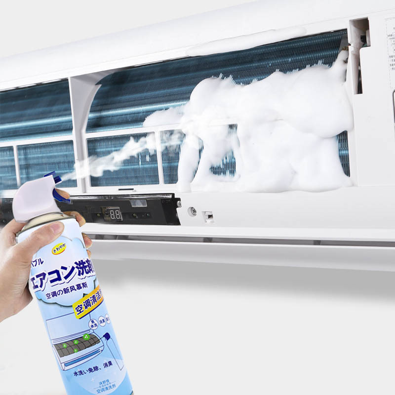 A-wash air conditioner cleaning agent, special foam for household exterior and interior machines, powerful decontamination and cleaning, no need to disassemble and wash the artifact