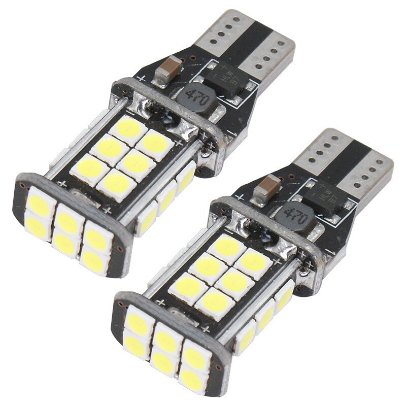 Canbus Decoding T15 3030 24Smd Car Led Reversing Light W16W Modified Bulb High Brightness Brake Light